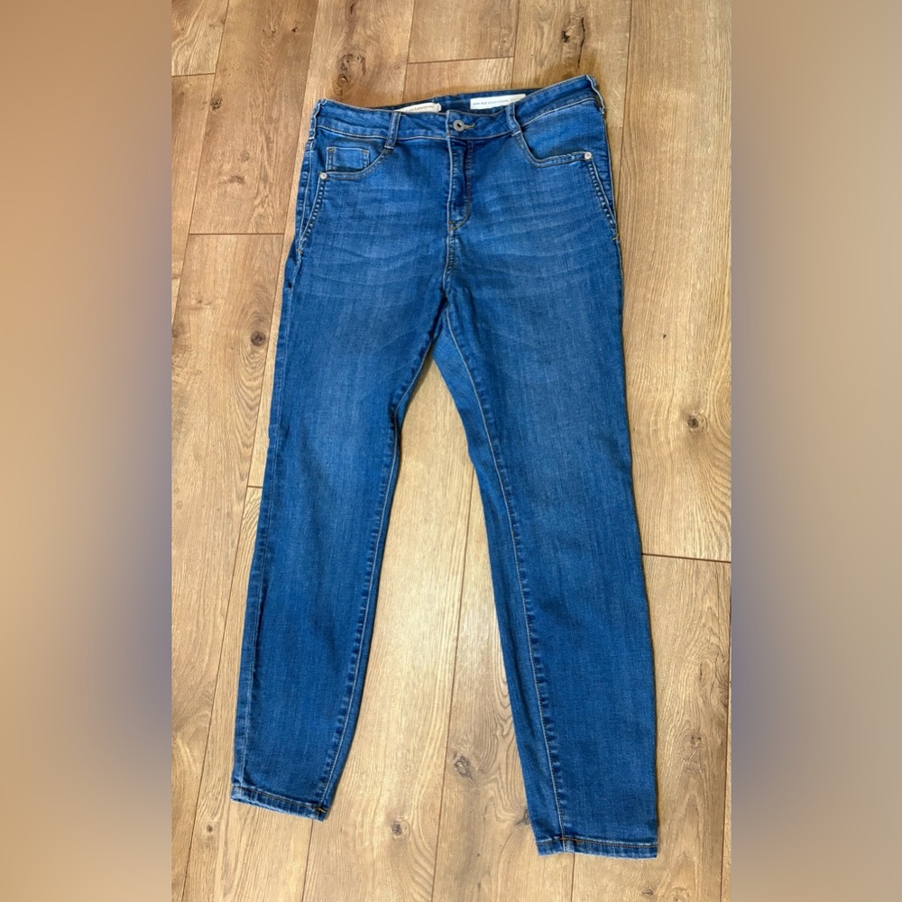 Anthropologie Pilcro Letterpress High Rise Legging Jeans, Women 31 (True 32x28)